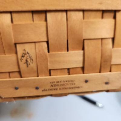 2 Longaberger Baskets To Mom with Love & Heart Shape Baskets