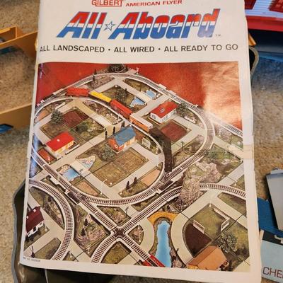Gilbert American Flyer All Aborad Trains