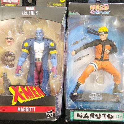 Sale Photo Thumbnail #146: Vintage Marvels X-men Maggot & Naruto. Plus Batmobile w/ Bat mask

All items in great condition