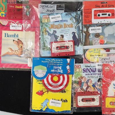 Sale Photo Thumbnail #135: Walt Disney Presents Children Favorites Sing Along Songbook Flubber Snow White & many more

Will receive all items pictured as is.