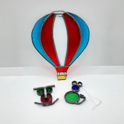 LOT 80: Sweet Collection of Stained Glass / Sun Catchers