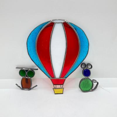 LOT 80: Sweet Collection of Stained Glass / Sun Catchers