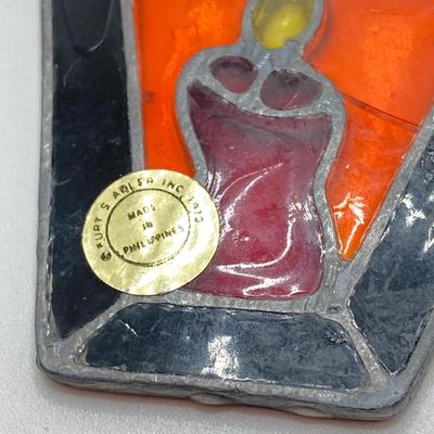 LOT 81: Holiday Themed Stained Glass / Sun Catchers