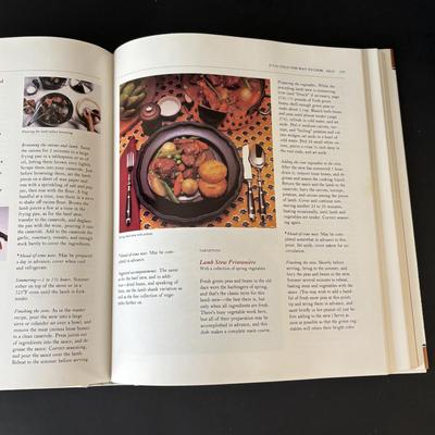 LOT 85: Paul Cardew Porcelain Teapot, Irish Cooking & Julia Child Cookbooks