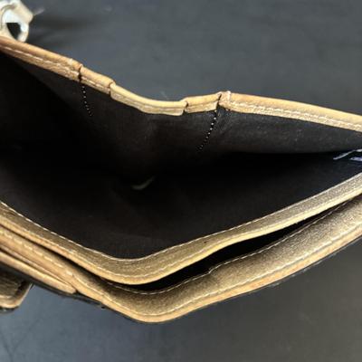 LOT 91: Prada Beige Nylon Shoulder Bag, Kate Spade Square Black Wallet and Coach Signature Wallet
