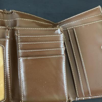 LOT 91: Prada Beige Nylon Shoulder Bag, Kate Spade Square Black Wallet and Coach Signature Wallet