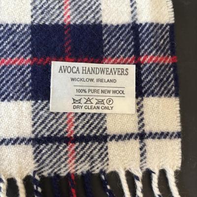 LOT 92: Made in Ireland Collection & More: Anoca Handweavers, Foxford and Mucros Wool Scarves, Stained Glass Cross