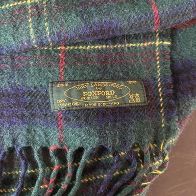 LOT 92: Made in Ireland Collection & More: Anoca Handweavers, Foxford and Mucros Wool Scarves, Stained Glass Cross