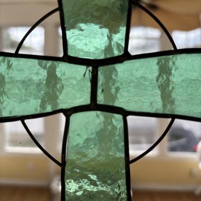 LOT 92: Made in Ireland Collection & More: Anoca Handweavers, Foxford and Mucros Wool Scarves, Stained Glass Cross
