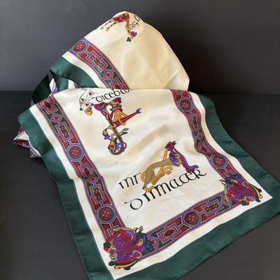 LOT 92: Made in Ireland Collection & More: Anoca Handweavers, Foxford and Mucros Wool Scarves, Stained Glass Cross