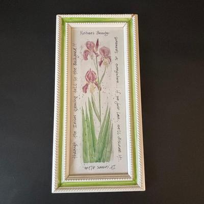LOT 96: Vintage Haeger Pottery Vase, Home Decor Wall Art & More