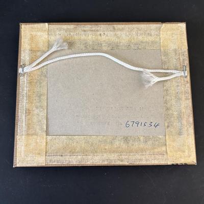 LOT 95: Set of 4 Pastel Drawings by J. Woodfull of Sites of Ireland (6"x4"), 24k Electro Plated 1986 Gerity Products Clover Pen...