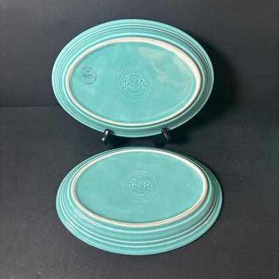 LOT 106: Collection Blue Yellow Pink Green Orange of Fiesta Ware: 22pcs