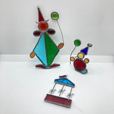 LOT 109: Collection of Stained Glass Art / Sun Catchers