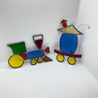 LOT 109: Collection of Stained Glass Art / Sun Catchers