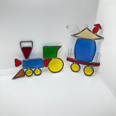 LOT 109: Collection of Stained Glass Art / Sun Catchers