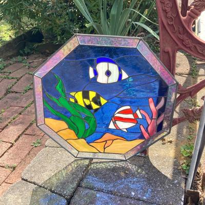 LOT 114: Beautiful and Eye Catching Stained Glass Art