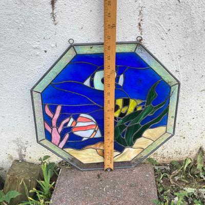 LOT 114: Beautiful and Eye Catching Stained Glass Art
