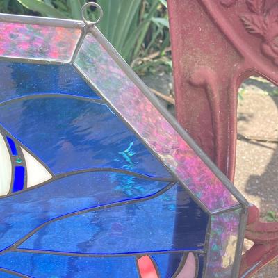 LOT 114: Beautiful and Eye Catching Stained Glass Art