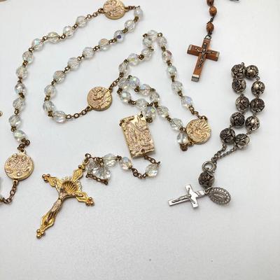 LOT 119: Large Religious Collection - Sterling and More