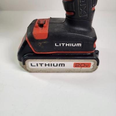 LOT 139: Pair of Battery Powered Drill Drivers by Dewalt and Black & Decker with Electric Screwdriver