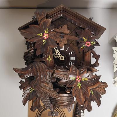 LOT 141: Wooden Cuckoo Clocks