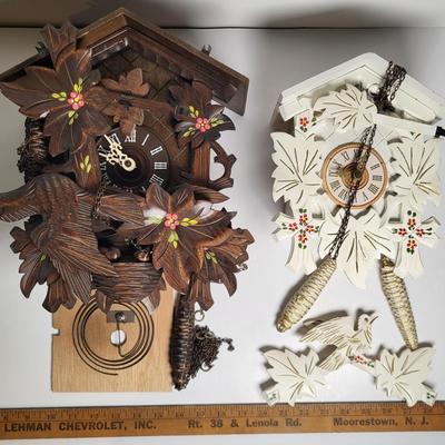 LOT 141: Wooden Cuckoo Clocks