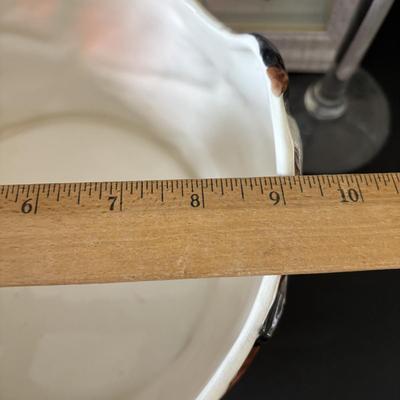 LOT 157: Believe Blocks, Cardinal Wall Art, Lefton Plate, St Nicholas Square 1999 Cardinal Bowl & More