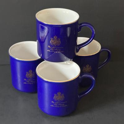 LOT 160: Lenox, Brass Pillar Candle Holder w/Snuffer, Gevalia Kaffe Mugs, Regency Floral Teacup & More