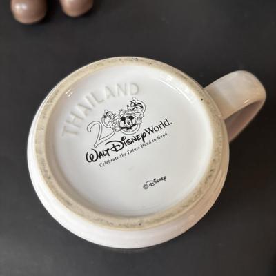 LOT 162: Lassie Melmac Dinnerware Plate, Walt Disney Productions Mickey Mouse & Pinocchio Dolls, Disney Hats, Mug, Ornaments & More