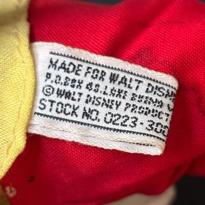 LOT 162: Lassie Melmac Dinnerware Plate, Walt Disney Productions Mickey Mouse & Pinocchio Dolls, Disney Hats, Mug, Ornaments & More