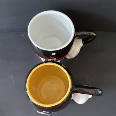 LOT 163: Cinderella Mug & Plate Collection along with Mickey & Minnie Mouse Mugs