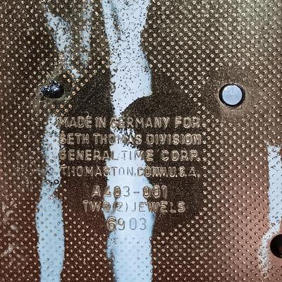 LOT 164: Seth Thomas Key Wound Mantel Clock