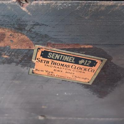 LOT 165: Seth Thomas Key Wound Mantle Clock