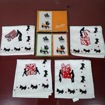 LOT 172: Collection of Scottish Terrier Decor