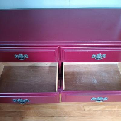 LOT 176: Bassett Furniture Dresser