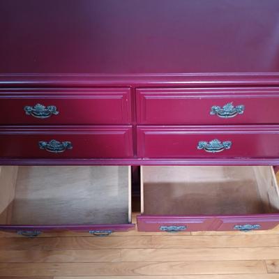 LOT 176: Bassett Furniture Dresser