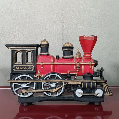 LOT 184: Cast Iron Train Doorstop