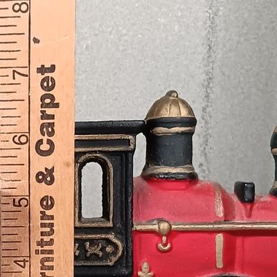 LOT 184: Cast Iron Train Doorstop