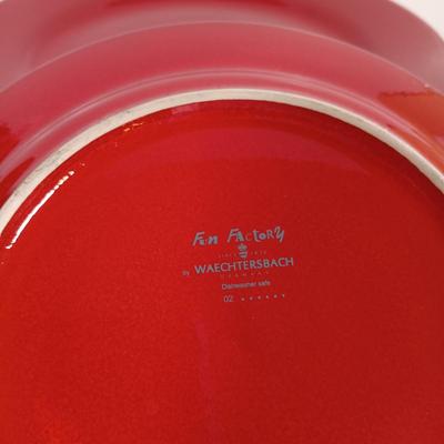 LOT 186: Waechtersbach Christmas Dishes with A.K. Das Thermos