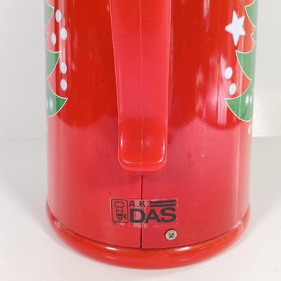LOT 186: Waechtersbach Christmas Dishes with A.K. Das Thermos
