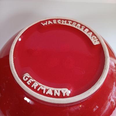 LOT 186: Waechtersbach Christmas Dishes with A.K. Das Thermos