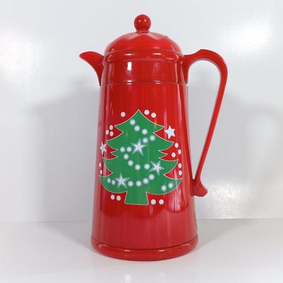 LOT 186: Waechtersbach Christmas Dishes with A.K. Das Thermos