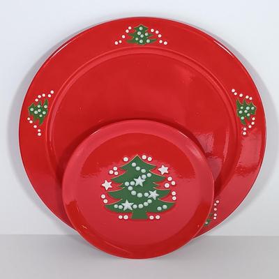 LOT 186: Waechtersbach Christmas Dishes with A.K. Das Thermos