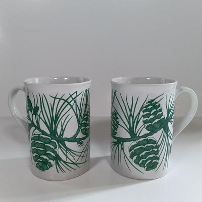 LOT 188: Department 56 Santa Bowl, Godiva Mugs, Christmas Pancake Molds & More