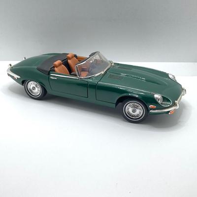 LOT 191: The Danbury Mint Mort Kuntsler 1953 Chevrolet Farmer's Pickup, 1971 Jaguar E-Type Diecast Toy Car and The Danbury Mint...