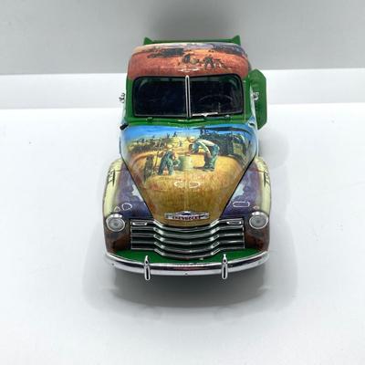 LOT 191: The Danbury Mint Mort Kuntsler 1953 Chevrolet Farmer's Pickup, 1971 Jaguar E-Type Diecast Toy Car and The Danbury Mint...