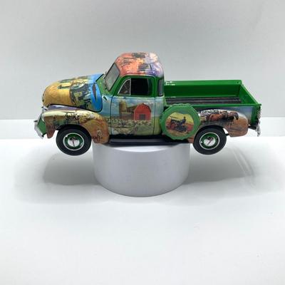 LOT 191: The Danbury Mint Mort Kuntsler 1953 Chevrolet Farmer's Pickup, 1971 Jaguar E-Type Diecast Toy Car and The Danbury Mint...