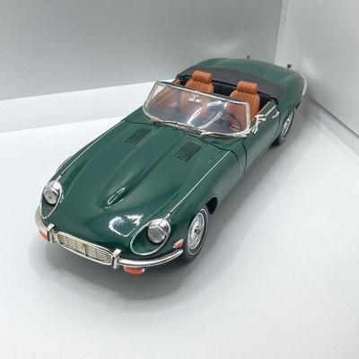 LOT 191: The Danbury Mint Mort Kuntsler 1953 Chevrolet Farmer's Pickup, 1971 Jaguar E-Type Diecast Toy Car and The Danbury Mint...