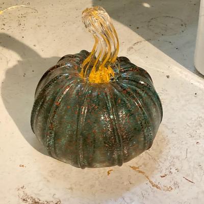 LOT 195: Tote Loaded with Autumn / Halloween Decor - Pumpkins, Witches, Signs and More